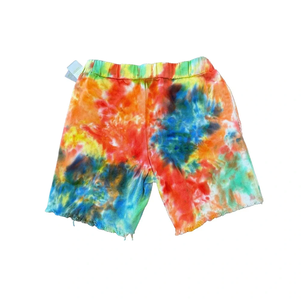 BP. Be Proud Tie-Dye Frayed Hem Biker Shorts – Multicolor – Size XS – New - Picture 2 of 2